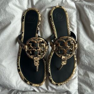 Tory Burch | Metal Miller Stamped Snake Printed